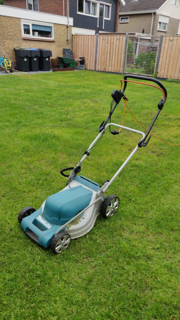 makita grasmaaier elektrisch mulch